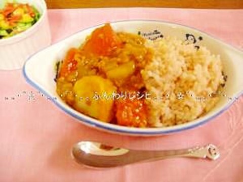 小麦アレルギー対応　カレー粉からのカレー